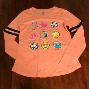 Long sleeve girls shirt